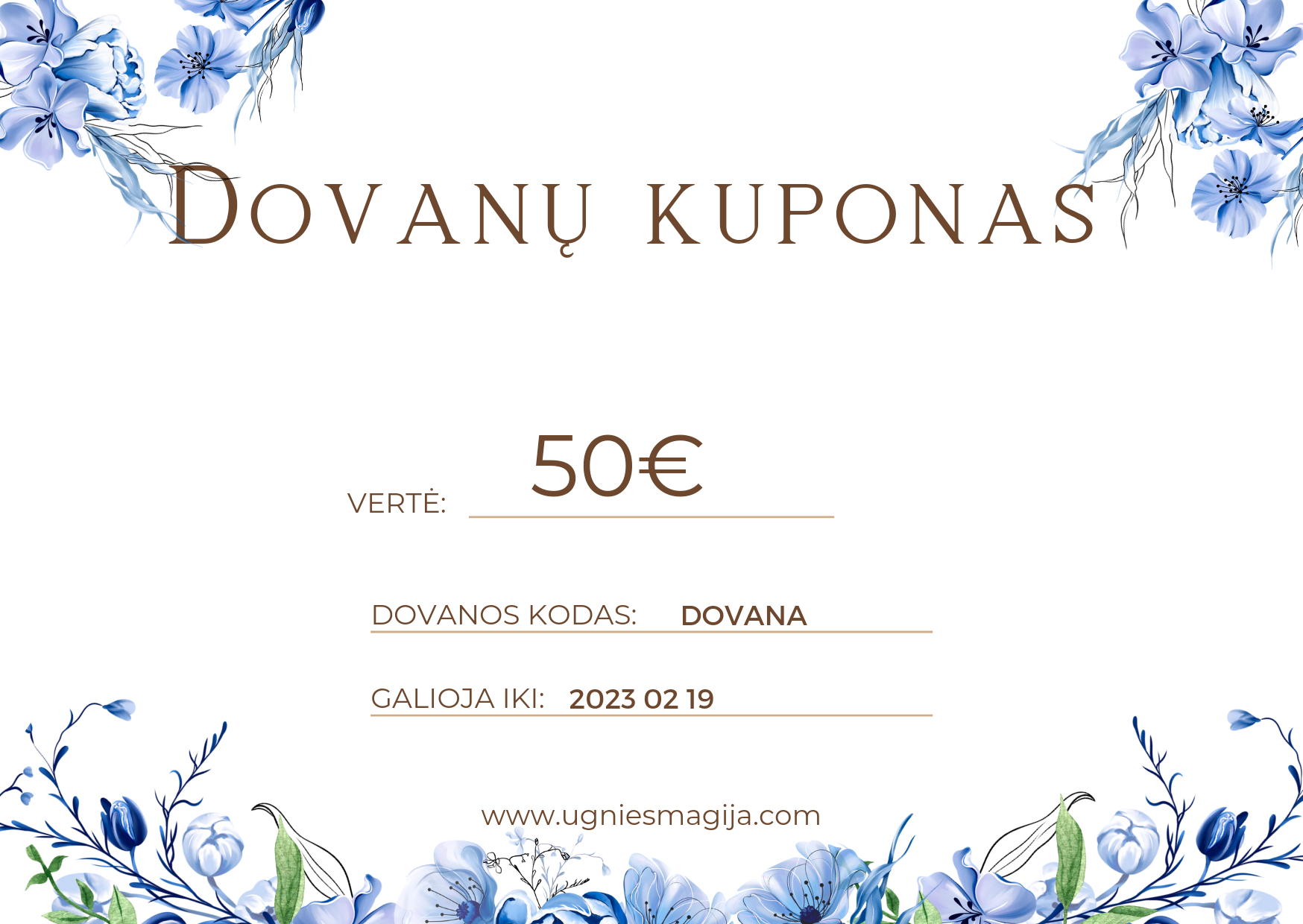 Dovanų kuponas